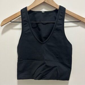 Athleta Black Sleeveless Women's Top